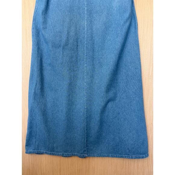 Vintage Disney Catalog Winnie the Pooh Denim Jumper Dress Womens XXL Tigger - Picture 8 of 12